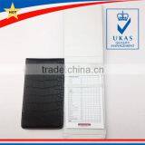 Foldable Crocodile Leather Golf Score Card Holder thumbnail-2