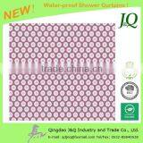 Water Resistance Jasmine Flower Shower Curtain