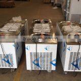 New Arrvial! Thailand -35C Degree Ice Cream Rolls Making Machine With Two Big Square Flat Pans thumbnail-3