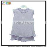 BKD Plain Cotton Summer Girl Pajamas thumbnail-1