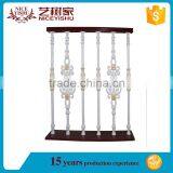 Luxury Wrought Iron Stair Railing / Decorative House Iron Stair Railing Design thumbnail-3