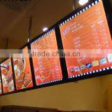 Belgium Led Lighting Counter Led Restaurant Manu Led Light Box Counter Top Back Light thumbnail-3