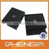 High Quality Black Matte Wooden Tea Box for Gift(ZDL-W317) thumbnail-3