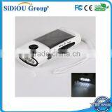 Solar Rechargeable Led Flashlight With Radio thumbnail-1