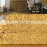 3pcs Solid Jacquard Sofa Cover Set