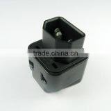Plug With Socket Type Double Adapter Plug Universal to IEC C14 Male Plug Adapter Converter CE thumbnail-3
