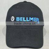 Professional Custom Black 100% Cotton (7 X7) Front Logo Embroidery 58 cm Size