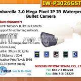 IW-P3026GST CMOS Ambarella 3MP Network Security Camera thumbnail-1