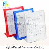 2016 Cheap Sexy Colorful Acrylic Table Calendar
