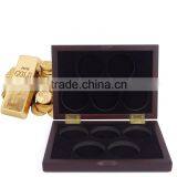 Chinese Factories Wholesale Custom Wooden Jewelry Box, Dark Brown Fashion Beautiful Gift Box