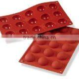 15 Half Spheres Pastry Baking Moulds