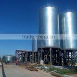 1000m3 Galvanized Grain Storage Hopper Bottom Silo Bins thumbnail-1