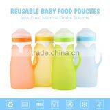 Wholesale Custom Logo Bpa Free Silicone Baby Bottles in Bulk thumbnail-1