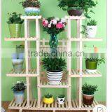 Newest Movable Multi-laye Wooden Plant Stand Antique Flower Stand thumbnail-4
