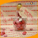 300ML 400ML 500ML 700ML Candy Jar Plastic Light Bulb Bottle With Custom Hangtag thumbnail-1