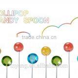 Creative Lollipop Candy Spoon,glass Material Spoon,coffee/tea Long Spoons thumbnail-2