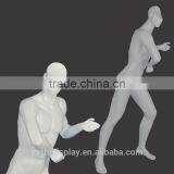 Fashion Matt White Kungfu Sports Male Mannequin thumbnail-3