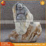 High Quality Plaza Outdoor Stone Buddha Figure Statue thumbnail-1