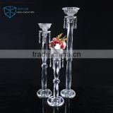 Crystal candelabra flower stand crystal flower display stand