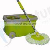 Removable 360 Magic Spin Mop With Two Wheels, Mop With Bucket Walkable Spin Mop thumbnail-3