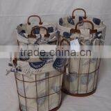 Cheap Livingroom Stainless Wire Laundry Basket Steel Wire Laundry Basket thumbnail-3