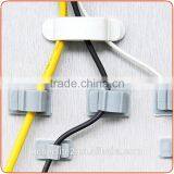 J481 Hot Selling Plastic Cord Ring Cable Holder Clip thumbnail-1