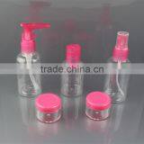 Pvc Bag Package Transparent Spray Bottle Pump Bottle Plastic Bottle Set for Cleaning Products thumbnail-4