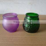 Customized Glass Candle Holder, Glass Candle Jar ,Glass Candle Container