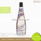 Large Custom Glass Bottle for Milk thumbnail-5