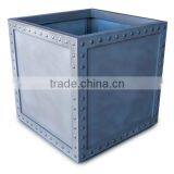 FO-9C51 Square Corten Steel Flower Pot/garden Planter thumbnail-4
