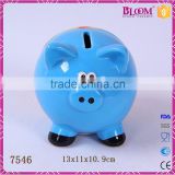 New design of hand painted ceramic custom coin bank