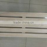 Rectangle Handmade Wooden Flowerpot Matwooden Flowerpot Stand With Wheels Round Wooden Flower Stand Mat thumbnail-6