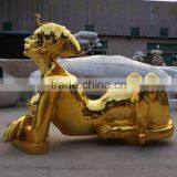 Electroplate Lady Landscape Sculpture thumbnail-2