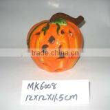 Halloween Decorative Ceramic Pumpkin Tealight Candle Holder thumbnail-1