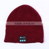 High Quality Wireless Bluetooth Knitted Music Hat thumbnail-1