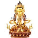 Indoor Decoration Religious Style Brass Fengshui Buddha India for Sale