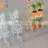 Hot Selling Decortive Floorstanding Indoor Metal Flower Stand thumbnail-5