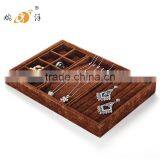 3 Pieces Multifunction Combined Velvet Display Jewelry Box thumbnail-1