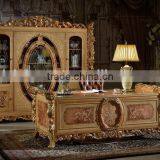 Luxury Antique Office Desk Office Bookcase thumbnail-1