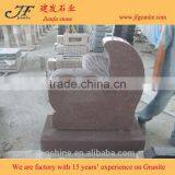 China Granite Monuments Carved Angel Upright Headstone Cemetery Headstone thumbnail-5