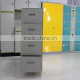 Office Funture 4 Drawer Vertical Cold Rolled Steel Filing Cabinet With Lock Key thumbnail-5