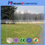 Fiberglass roadway marker with Cap and reflective Fiberglass roadway marker fast delivery