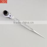 Scaffolding Pipe Coupler Tools Bi Hex 19/22mm Ratchet Podger Spanner thumbnail-3