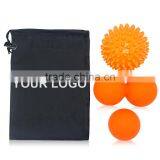 Massage Ball Set With 1 Lacrosse Ball 1 Peanut Ball 1 Spiky Ball thumbnail-6