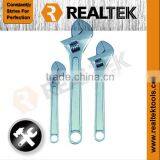 3Pcs Adjustable Wrench Monkey Spanner Set With Hole