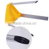 High Quality Plastic Triangle Seat Metal Folding Stools With Three Legs thumbnail-2