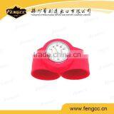 Custom Slap Silicone Watch With Printed Logo
