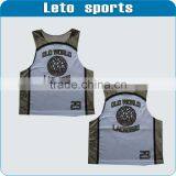 pro custom high quality lacrosse pinny tank top