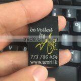 2017 Custom High Density Damask Woven Labels for Clothing thumbnail-6