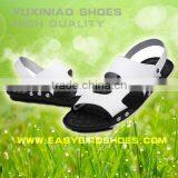 2015 New Model Style Fashion Stylish DIY Cattle Hide Genuine Leather Men Sandals Slippers Shoes, Diy Shoes on the Beach Adults thumbnail-2